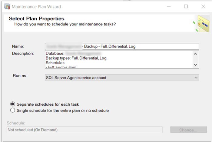 3.SQL Server-Maintenance Plans